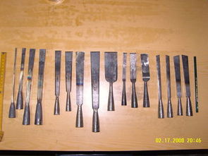 傳統鐵匠打制的木工刃具 儀器儀表篇